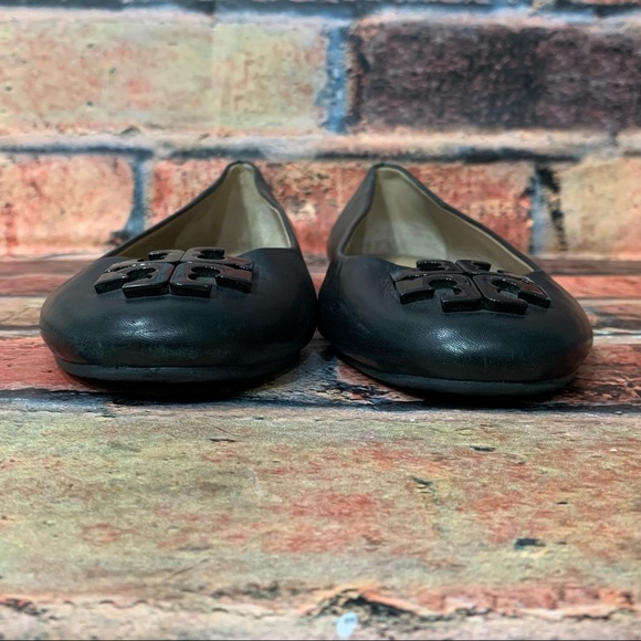 Tory Burch Lowell Black Flats - Picture 5 of 9